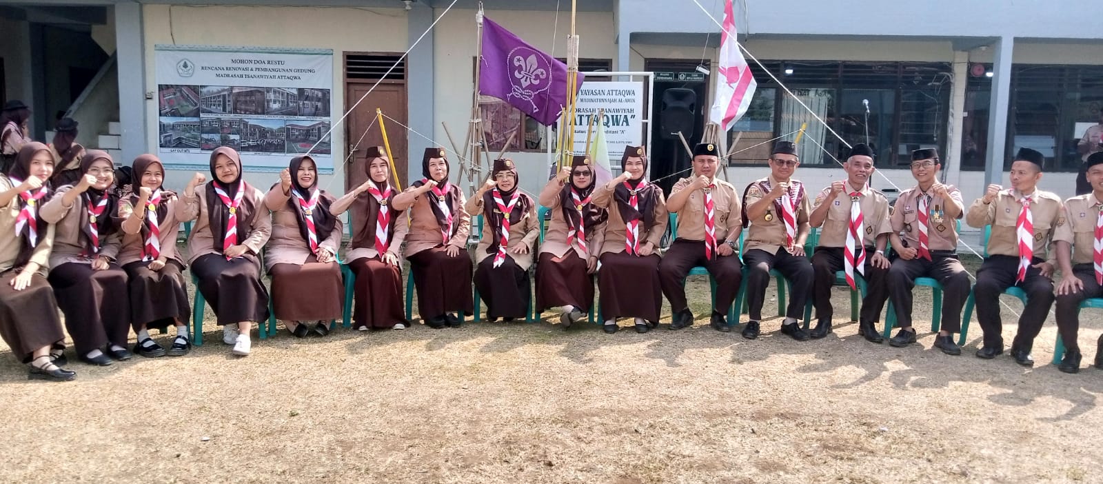 Upacara  HUT Pramuka Ke 65